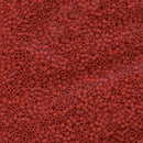 Size 11/0 Miyuki Delica Seed Beads, Opaque Dark Red DB753, 7.2 grams, bsd0806