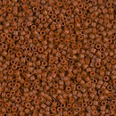 11/0 Delica Matte Opaque Sienna Brown Seed Beads, Miyuki 7.2g, DB794 bsd0965