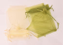 20 Organza Gift Bags, 12cm x 9cm, 5" x 3.5", Rainbow of Colors