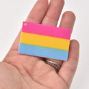 LGBTQ+ Pride Flag Charms, keychains! Progress, Gay, Ally, Transgender, Bisexual, Lesbian, Pansexual, Nonbinary, Enby, Queer Pendants