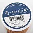1/8" Suede Leather Lace, TOAST, real leather by the yard, Realeather made in USA, 3mm wide, 25 yards, Lth0035