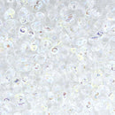 SuperDuo Crystal AB 2-Hole Seed Beads 2.5x5mm, 5-Inch Tube, duo50030-28701, bsd0147