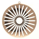 Centerline Silver Rose Gold Large Medallion Blank, EC034RG chs8192