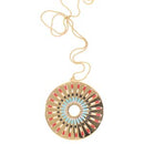 Centerline Silver Rose Gold Large Medallion Blank, EC034RG chs8192