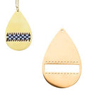 Centerline Gold Plated Teardrop Blank, EC037GP, chs8194