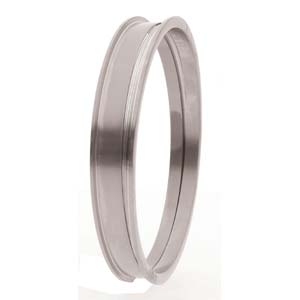 Stainless Steel Threaded Bangle Bracelet Blank for Seed Beads, fin1228