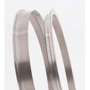 Stainless Steel Threaded Bangle Bracelet Blank for Seed Beads, fin1228