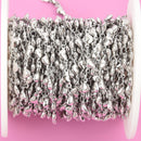 1 yard Silver Stainless Steel HEART Chain, 4mm hearts fch0929a