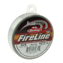 50 yards BEADSMITH FIRELINE Smoke Bead Weaving Thread, .006 in, 4 lb test, cor0003