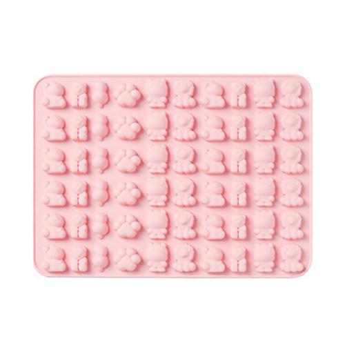 Silicone Mold, Animals, for Resin, Candy, Fondant, Clay, Soap, makes 60 shapes, tol1203