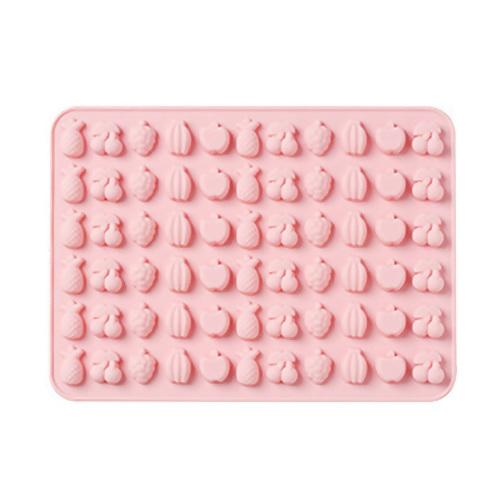 Silicone Mold, Fruits, for Resin, Candy, Fondant, Clay, Soap, makes 66 shapes, tol1214