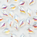 GemDuo Czech Glass Beads Crystal AB, GD8500030-28701, 8gr, bsd1036