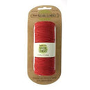 Red Hemp Cord 0.55mm, 50 grams, 394 ft cor0326