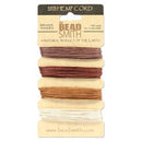 0.55mm Hemp Cord Bronze Shades, 4 pack, 10lb test, 53 yards, cor0360