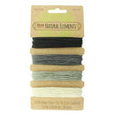 0.55mm Hemp Cord Onyx Shades, 4 pack, 10lb test, 53 yards, cor0361