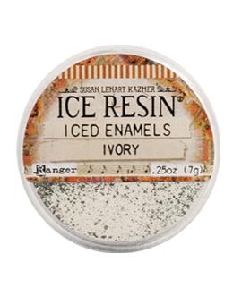 Iced Enamels Ivory Beige ICE Resin for Cold Enameling, 0.25oz, cft0188