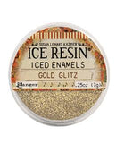 Iced Enamels Gold Glitz ICE Resin for Cold Enameling, 0.25oz, cft0187