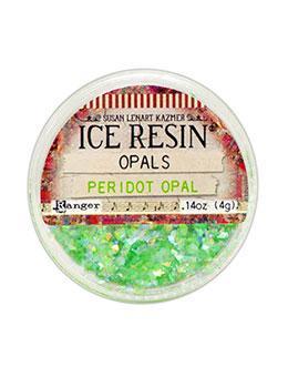 Peridot Green Opal Crushed Glitter for ICE Resin by Ranger .14oz cft0201