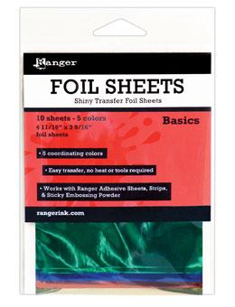 Foil Sheets Ice Resin, Basics, 10 sheets cft0218