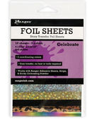 Foil Sheets Ice Resin, Celebrate, 10 sheets cft0221