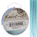 Chinese Knotting Cord Powder Blue 0.8mm, 15m, cor0415
