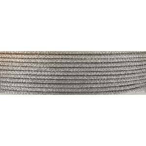 Chinese Knotting Cord Silver 1mm, 6m, cor0515