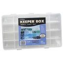 Bead Storage Box, 20 compartments in plastic box with snap closure lid 13", tol1025
