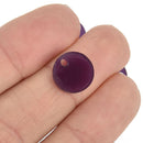10 PURPLE 1/2" Circle Charms Blanks Laser Cut Acrylic Disc Lca0595