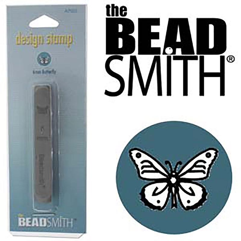 BUTTERFLY Metal Design Stamp,  6mm  tol0489