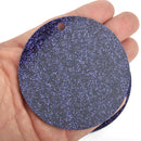 10 DARK PURPLE GLITTER Circle Key chain Blanks 3" Laser Cut Acrylic Disc Lca0545