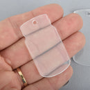 5 Clear 2" MASON JAR Acrylic blanks Laser Cut, Lca0573a