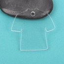 10 TSHIRT blank charms 2" Clear laser cut acrylic Lca0700a