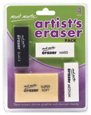 Mont Marte Eraser - Artists Eraser Pack 4pc, pen0008