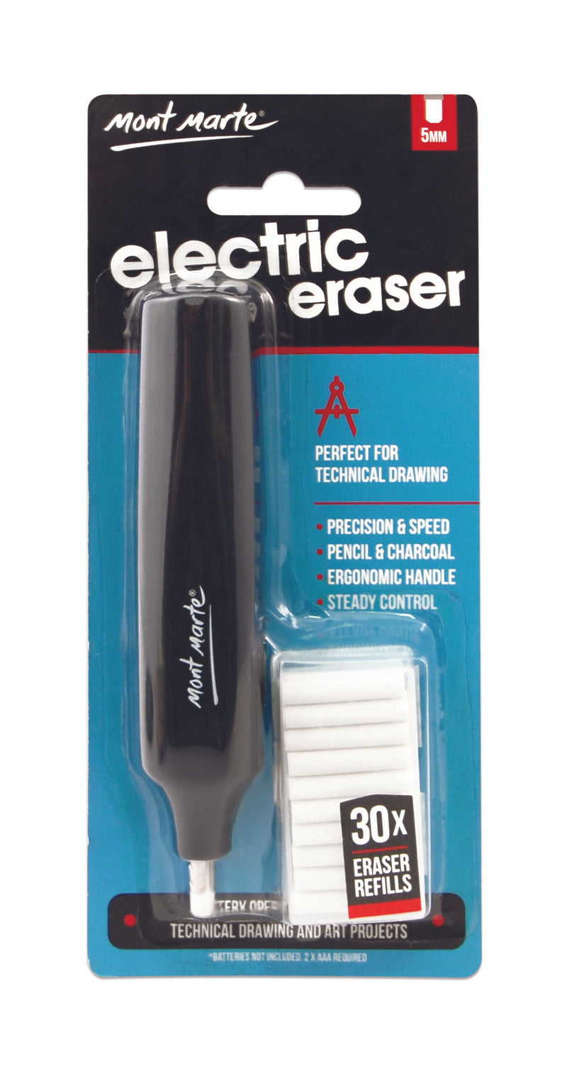 Electric Eraser with 30 pc Erasers, pen0010