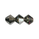 4mm Crystal Volcano Bicone Crystal Beads, Preciosa x31 beads, cry0215