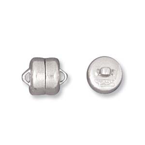 Mag-Lok Magnetic Clasps, Silver plated, magnet, 12 sets, fcl0318