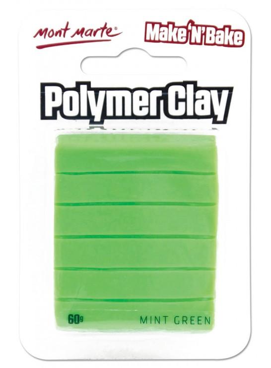 Make n Bake Polymer Clay, Mint Green, 60g, cla0050