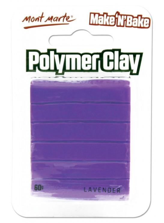 Make n Bake Polymer Clay, Lavender, 60g, cla0046