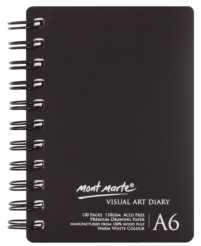 Visual Art Diary 110gsm A6 120 Page, pap0004