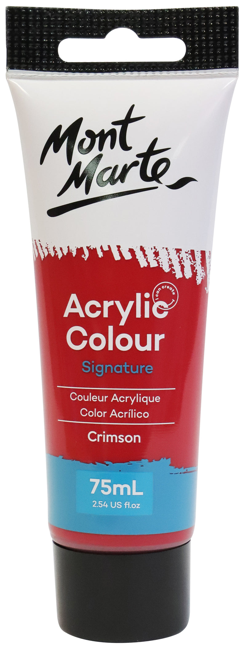 Acrylic Paint, Crimson Red, Semi-Matte, 75ml, pnt0176
