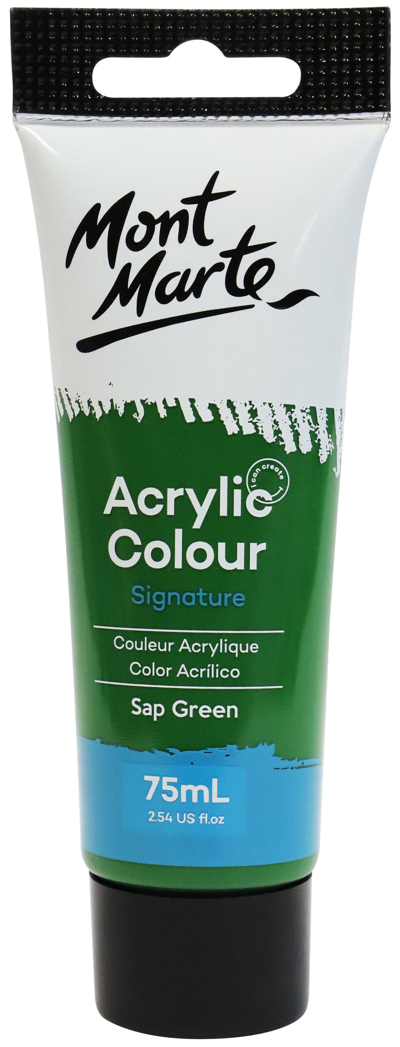 Acrylic Paint, Sap Green, Semi-Matte, 75ml, pnt0173