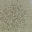 Size 11/0 Metal Seed Beads, Round, Beige, MT11-BG, 13 grams, bsd0389