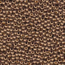 Size 11/0 Metal Seed Beads, Round, Gilding Matte, MT11-GLMMT, 13 grams, bsd0387
