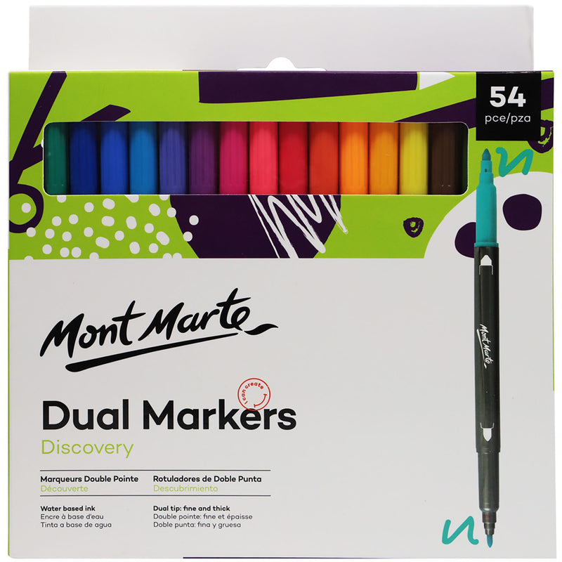 Discovery Dual Tip Markers 54 pcs, pen0002