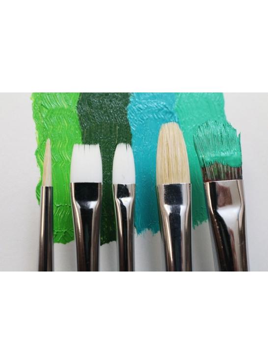 Oil Paint Brush Set of 5, pnt0215