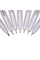 Graphic Fineliners Pens, Premium set of 7, pen0005