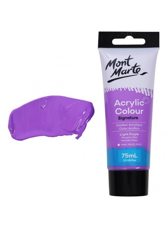 Acrylic Paint, Light Purple, Semi-Matte, 75ml, pnt0206