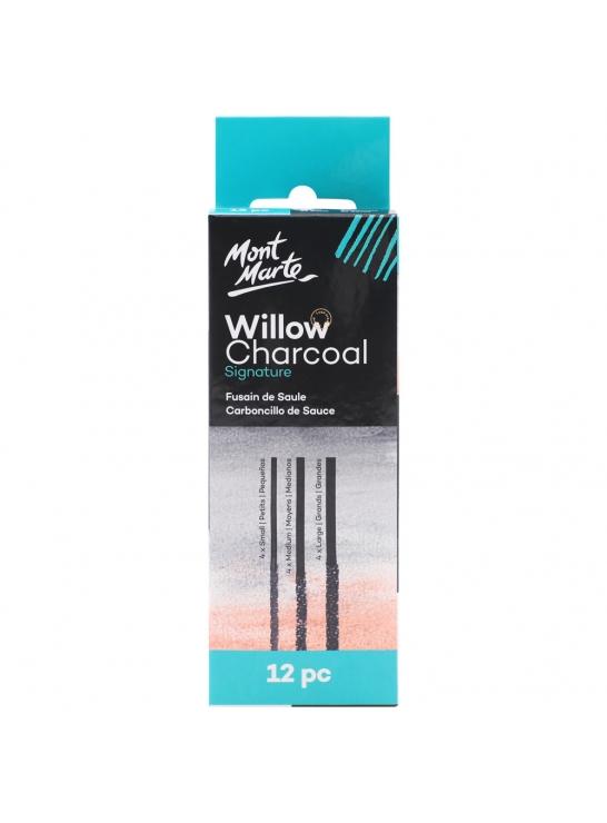 Willow Charcoal Sticks for Drawing, 12pc, pnt0201