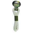 16ft Paracord 550 White Glow in the Dark 4.8mm Parachute Cord cft0121