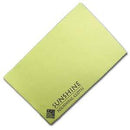 Sunshine Polishing Cloth for silver, brass, copper, jewelry, 7.5" x 5", tol0991